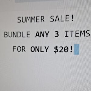 Summer Sale Bundle Offer